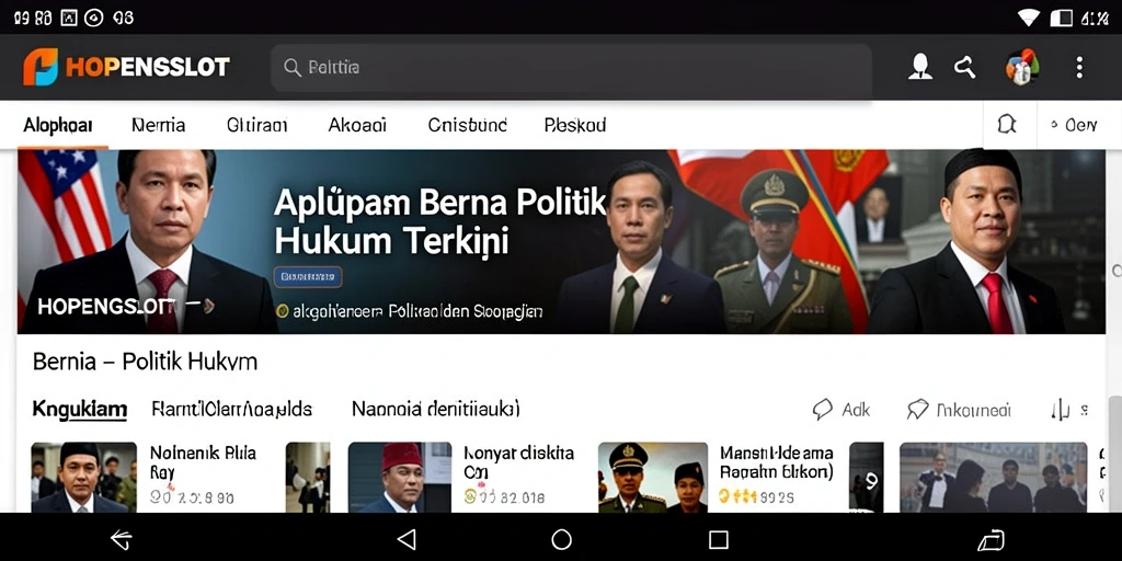 Antarmuka HOPENGSLOT yang informatif dan menarik.