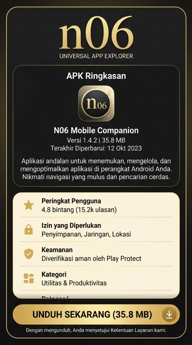 Tampilan halaman APK n06